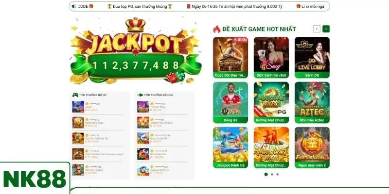 Một số hình thức giải trí hot tại NK88