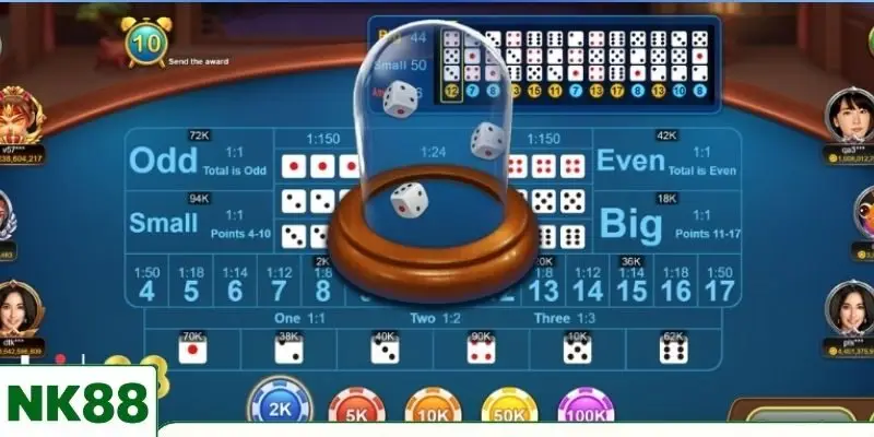 Tài xỉu NK88 rất được người chơi yêu thích