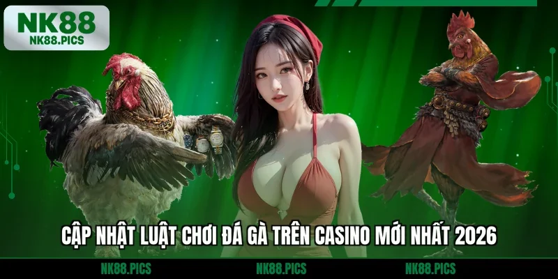 Cập nhật luật chơi đá gà trên casino mới nhất 2026
